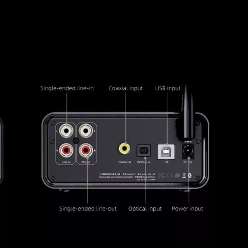FiiO K7 BT DAC+AMP (AK+THX) professzionális asztali erősítő