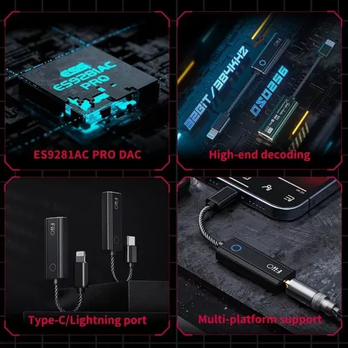 FiiO KA1 LT ultramobil USB DAC ESS Sabre chippel