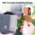 K&F Concept NANO-X Slim, HD, VARIO ND 2-400 változtatható szürkeszűrő, vízlepergető, karcálló (37mm)