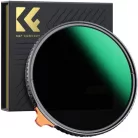 K&F Concept NANO-X Slim, HD, VARIO ND 2-400 változtatható szürkeszűrő, vízlepergető, karcálló (43mm)