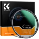 K&F Concept CPL cirkuláris polár szűrő, black mist 1/4 (77mm)