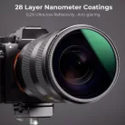 K&F Concept NANO-X series, B270, HD, CPL szűrő, vízlepergető, karcálló (67mm)