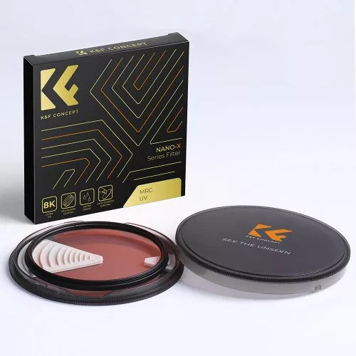 K&F Concept NANO-X series, B270, HD, MCUV szűrő, vízlepergető, karcálló (37mm)