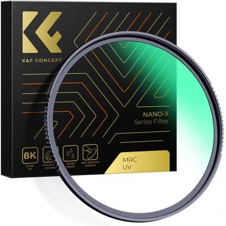 K&F Concept NANO-X series, B270, HD, MCUV szűrő, vízlepergető, karcálló (40,5mm)