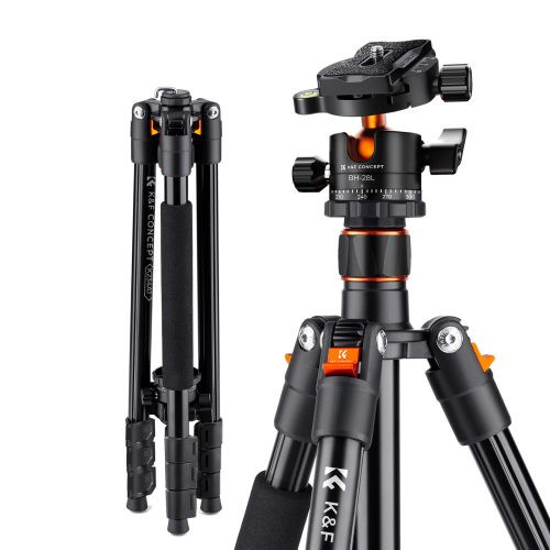 K&F Concept K234A1+BH-28L állvány (156cm magasság, 10kg teherbírás)