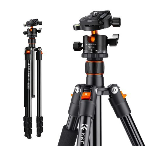 K&F Concept K234A1+BH-28L állvány (156cm magasság, 10kg teherbírás)