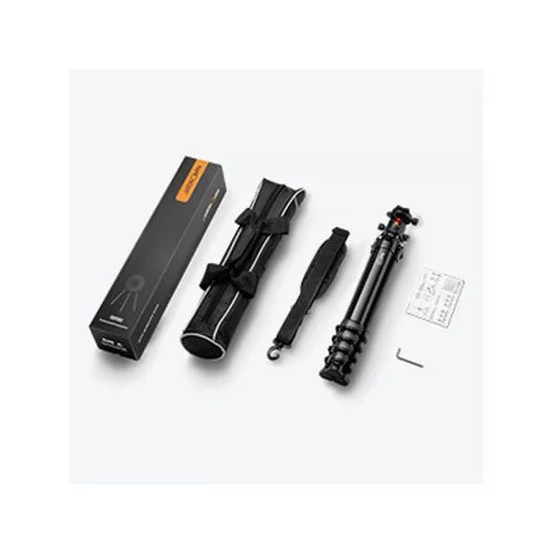 K&F Concept Traveller M1 kompakt utazó fényképező állvány, tripod gömbfejjel V1