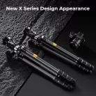 K&F Concept X254C4+BH-30 karbon állvány + monopod (172cm magasság, 12kg teherbírás)