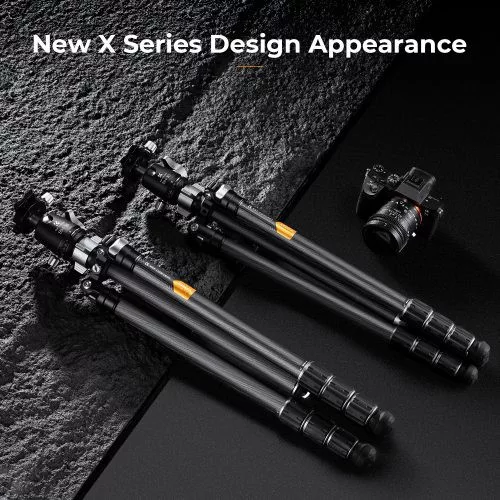 K&F Concept X284C4+BH-36 karbon állvány + monopod (172cm magasság, 16kg teherbírás)