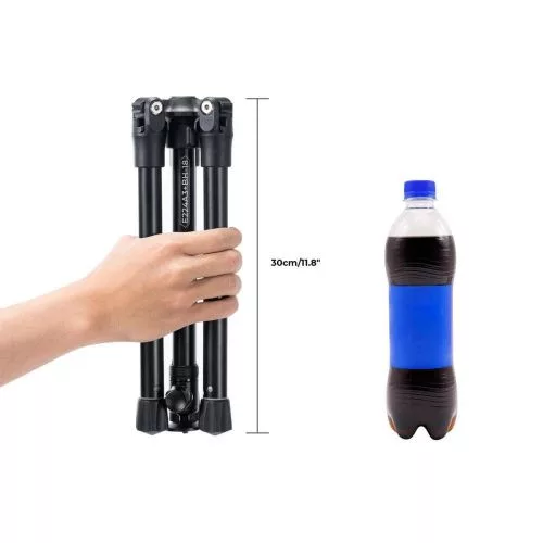 K&F Concept E224A3+BH-18 állvány, 170cm magasság, 4kg teherbírás, selfi bot, bluetooth kioldó