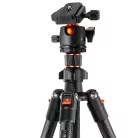 K&F Concept K254C2 karbon állvány, BH-36L gömbfej, 162cm magasság, 8kg teherbírás