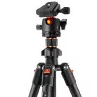 K&F Concept K254C2 karbon állvány, BH-36L gömbfej, 162cm magasság, 8kg teherbírás
