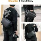 K&F Concept Alpha Sling 10L, fotós oldaltáska (sötétzöld)