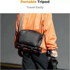 K&F Concept Alpha Sling 10L, fotós oldaltáska, terepminta, camuflage