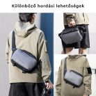 K&F Concept Alpha Sling fotós oldaltáska 10L (fekete-szürke)