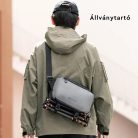 K&F Concept Alpha Sling fotós oldaltáska 10L (fekete-szürke)
