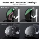 K&F Concept mágneses adapter + MCUV + CPL + ND1000 szűrő, vízlepergető, karcálló, + tok (67mm)