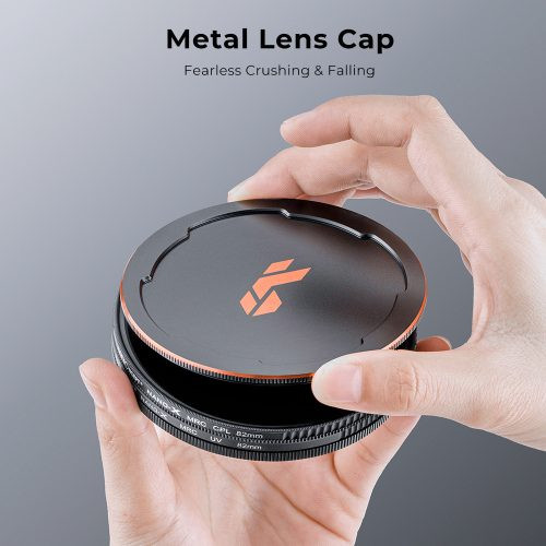 K&F Concept NANO-X series, MCUV + CPL szűrő, vízlepergető, karcálló, fém objektívsapka + tok (72mm)