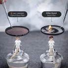 K&F Concept Professzionális szűrő szett + szűrőtartó tok (UV+CPL+ND4) (62mm)