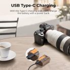 K&F Concept NP-FZ100 USB-C akkumulátor