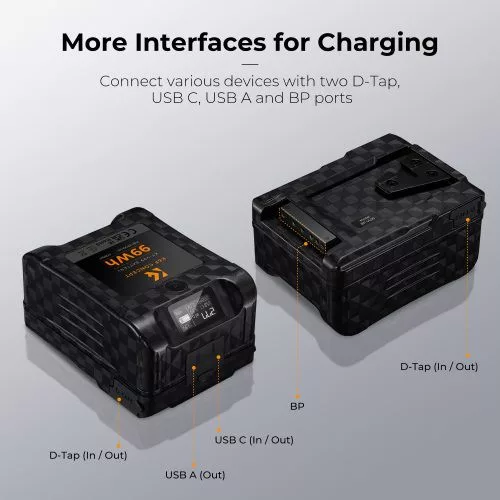 K&F Concept V-Mount akkumulátor (6700mAh)