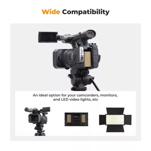 K&F Concept NP-F550 USB-C akkumulátor
