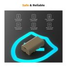 K&F Concept NP-F550 USB-C akkumulátor