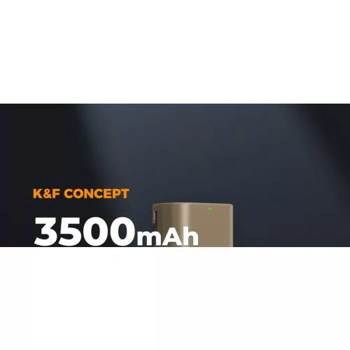 K&F Concept NP-F550 USB-C akkumulátor