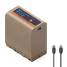K&F Concept NP-F970 USB-C akkumulátor
