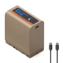 K&F Concept NP-F970 USB-C akkumulátor
