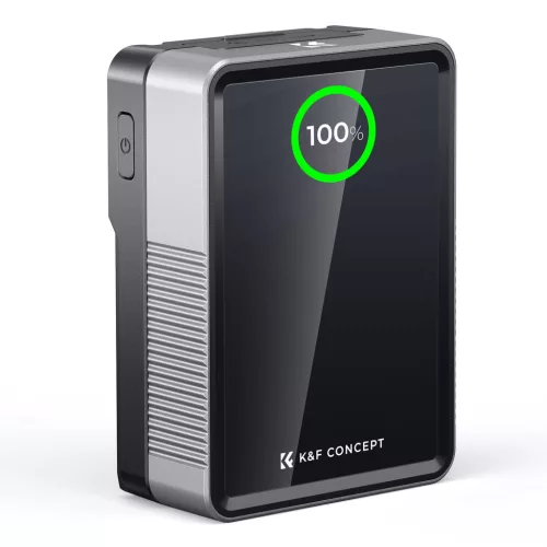 K&F Concept V-Mount Mini Pro akkumulátor (3400mAh)