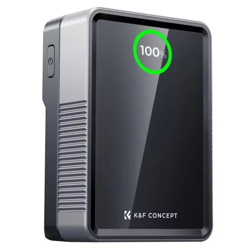 K&F Concept V-Mount Mini Pro akkumulátor (3400mAh)