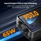 K&F Concept V-Mount Mini Pro akkumulátor (3400mAh)
