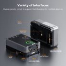 K&F Concept V-Mount Mini Pro akkumulátor (3400mAh)