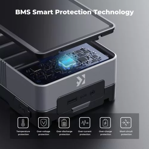 K&F Concept V-Mount Mini Pro akkumulátor (3400mAh)