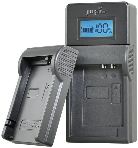 Jupio USB akkumulátor töltő Nikon, Olympus, Fuji 7.2V-8.4V (LNI0038V2)