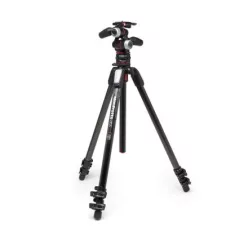   Manfrotto MK055CXPRO33WQR 055 kit karbon 3 szekciós állvány + 3D fej + MOVE