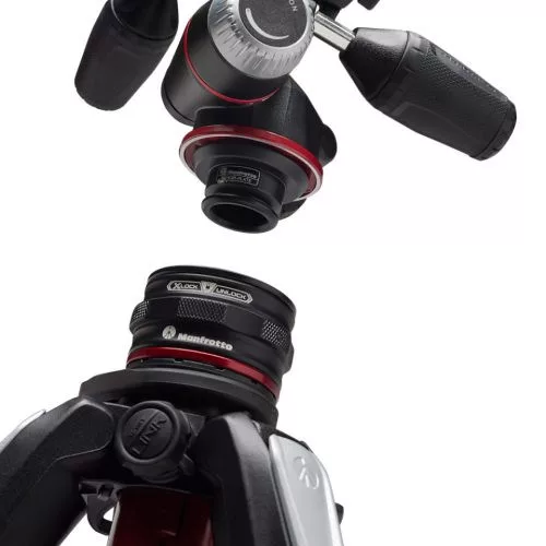 Manfrotto MK055CXPRO33WQR 055 kit karbon 3 szekciós állvány + 3D fej + MOVE
