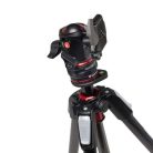 Manfrotto MK055CXPRO4BHQR 055 kit karbon 4 szekciós állvány + gömbfej + MOVE