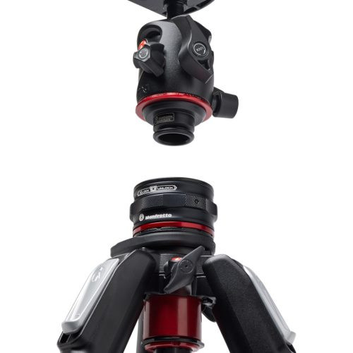 Manfrotto MK055CXPRO4BHQR 055 kit karbon 4 szekciós állvány + gömbfej + MOVE