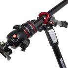 Manfrotto MK055CXPRO4BHQR 055 kit karbon 4 szekciós állvány + gömbfej + MOVE