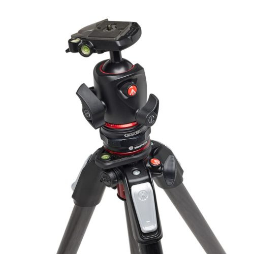 Manfrotto MK055CXPRO4BHQR 055 kit karbon 4 szekciós állvány + gömbfej + MOVE