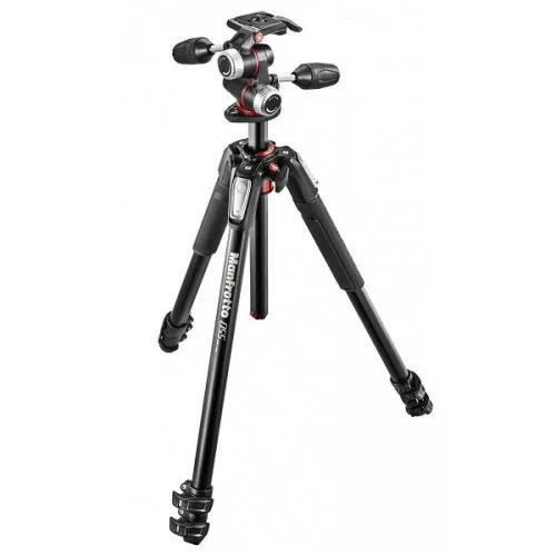 Manfrotto MK055XPRO3-3W állvány 3D fejjel