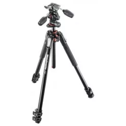   Manfrotto MK190XPRO3-3W 3-szekciós fotóállvány 3 utas fejjel