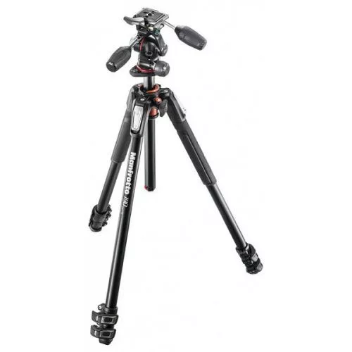 Manfrotto MK190XPRO3-3W 3-szekciós fotóállvány 3 utas fejjel