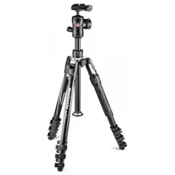   Manfrotto Befree 2N1 alu travel állvány/monopod egyben, csatos zár + gömbfej (MKBFRLA4B-BHM)