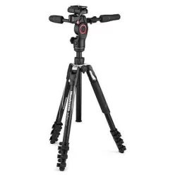   Manfrotto Befree live 3D kit: alu állvány csatos láb+3D live fluid fej (MKBFRLA4BK-3W)