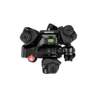 Manfrotto Befree live 3D kit: alu állvány csatos láb+3D live fluid fej (MKBFRLA4BK-3W)