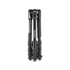 Manfrotto Befree live 3D kit: alu állvány csatos láb+3D live fluid fej (MKBFRLA4BK-3W)