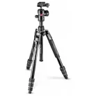 Manfrotto Befree Advanced Alumínium Travel Tripod twist gömbfejjel (fekete) (MKBFRTA4BK-BH)